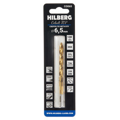 Сверло по металлу спиральное Hilberg 6,5х101 мм кобальтовое (CO065) - фото 4