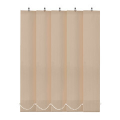 Изображение товара Ламели для вертикальных жалюзи 280 см Лайн бежевые (5 шт.)