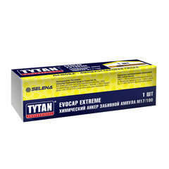 Химический анкер ампула d17/100 мм винилэстровая смола Tytan Professional Evocap Extreme - фото 2