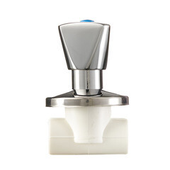 Вентиль полипропиленовый Valtec 20 мм хромированный (VTp.713.0.020) - фото 2