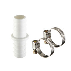 Изображение товара Соединитель для сливных шлангов ДТРД 19х19 мм с хомутами