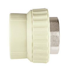 Муфта полипропиленовая Valfex 63 мм х 2 ВР(г) под ключ серая (10134063Г) - фото 3