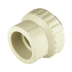 Муфта полипропиленовая Valfex 50 мм х 1 1/2 ВР(г) под ключ серая (10134050Г) - фото 2