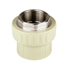 Изображение товара Муфта полипропиленовая Valfex 40 мм х 1 1/4 ВР(г) под ключ серая (10134040Г)