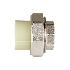 Муфта полипропиленовая Valfex разъемная (американка) 25 мм х 3/4 ВР(г) серая (10155020Г) - фото 3