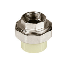 Муфта полипропиленовая Valfex разъемная (американка) 25 мм х 3/4 ВР(г) серая (10155020Г) - фото 1