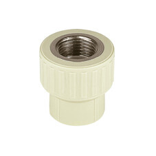 Муфта полипропиленовая Valfex 20 мм х 1/2 ВР(г) серая (10129020Г)