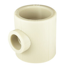 Тройник полипропиленовый Valfex переходный 63 х 32 х 63 мм серый (10633263Г) - фото 2