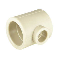 Тройник полипропиленовый Valfex переходный 63 х 32 х 63 мм серый (10633263Г) - фото 1