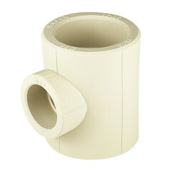 Тройник полипропиленовый Valfex переходный 50 х 32 х 50 мм серый (10503250Г) - фото 2