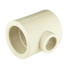 Тройник полипропиленовый Valfex переходный 50 х 25 х 50 мм серый (10502550Г) - фото 1