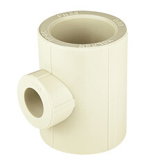 Тройник полипропиленовый Valfex переходный 40 х 20 х 40 мм серый (10402040Г) - фото 2