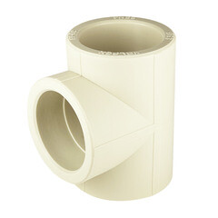 Тройник полипропиленовый Valfex 63 х 63 х 63 мм серый (10111063Г) - фото 2