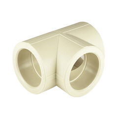 Изображение товара Тройник полипропиленовый Valfex 50 х 50 х 50 мм серый (10111050Г)