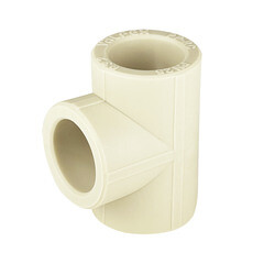 Тройник полипропиленовый Valfex 32 х 32 х 32 мм серый (10111032Г) - фото 2