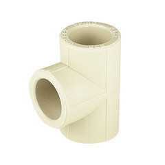 Тройник полипропиленовый Valfex 25 х 25 х 25 мм серый (10111025Г) - фото 2