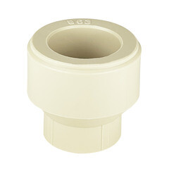 Изображение товара Муфта полипропиленовая Valfex переходная 63 х 32 мм серая (10006332Г)