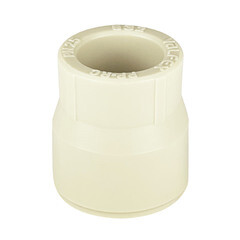 Муфта полипропиленовая Valfex переходная 50 х 32 мм серая (10005032Г) - фото 2