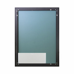 Зеркало с подсветкой прямоугольное 60х80 см в раме черной бесконтактный сенсор Continent Curso Led (ЗЛП4775) - фото 3