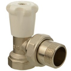 Клапан регулирующий угловой Terma 3/4 НР(ш) х 3/4 ВР(г) для радиатора KVs 1,61 (26229) - фото 6