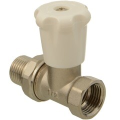 Клапан регулирующий Terma 1/2 НР(ш) х 1/2 ВР(г) для радиатора KVs 1,55 (26231) - фото 3