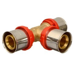 Тройник Terma (47506) 26(пресс) х 26(пресс) х 26(пресс) - фото 2