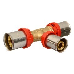 Тройник Terma (47530) 20(пресс) х 16(пресс) х 20(пресс) - фото 2