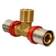 Изображение товара Тройник Terma (47624) 20(пресс) х 1/2 НР(ш) х 20(пресс)