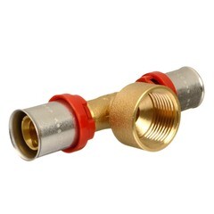 Тройник Terma (47630) 20(пресс) х 3/4 ВР(г) х 20(пресс) - фото 2