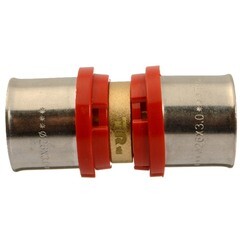 Соединитель прямой Terma (47007) 26(пресс) х 26(пресс) - фото 4