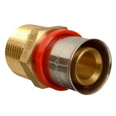 Изображение товара Соединитель прямой Terma (47088) 26(пресс) х 3/4 НР(ш)