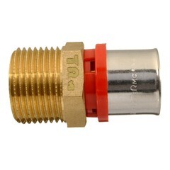 Соединитель прямой Terma (47092) 26(пресс) х 1 НР(ш) - фото 3