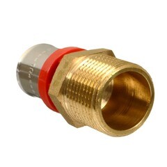 Соединитель прямой Terma (47068) 20(пресс) х 3/4 НР(ш) - фото 2