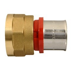 Соединитель прямой Terma (47096) 26(пресс) х 1 ВР(г) - фото 4