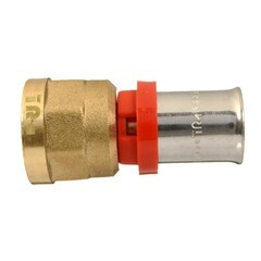 Соединитель прямой Terma (47052) 16(пресс) х 1/2 ВР(г) - фото 3