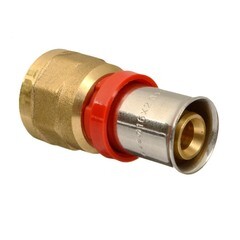 Изображение товара Соединитель прямой Terma (47052) 16(пресс) х 1/2 ВР(г)