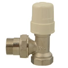 Клапан термостатический угловой Terma 3/4 НР(ш) х 3/4 ВР(г) для радиатора (29038) - фото 6