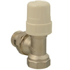 Клапан термостатический угловой Terma 3/4 НР(ш) х 3/4 ВР(г) для радиатора (29038) - фото 5