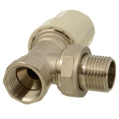 Клапан термостатический угловой Terma 1/2 НР(ш) х 1/2 ВР(г) для радиатора (29036) - фото 2