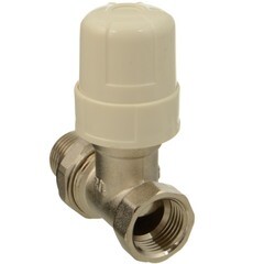 Клапан термостатический Terma 1/2 НР(ш) х 1/2 ВР(г) для радиатора (29035) - фото 3