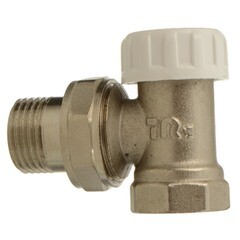 Клапан запорный угловой Terma 1/2 НР(ш) х 1/2 ВР(г) для радиатора (26241) - фото 5