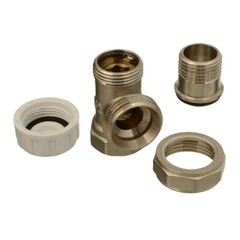 Клапан запорный угловой Terma 1/2 НР(ш) х 1/2 ВР(г) для радиатора (26241) - фото 2