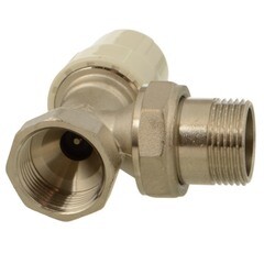 Клапан термостатический угловой Terma 3/4 НР(ш) х 3/4 ВР(г) для радиатора (29038) - фото 3