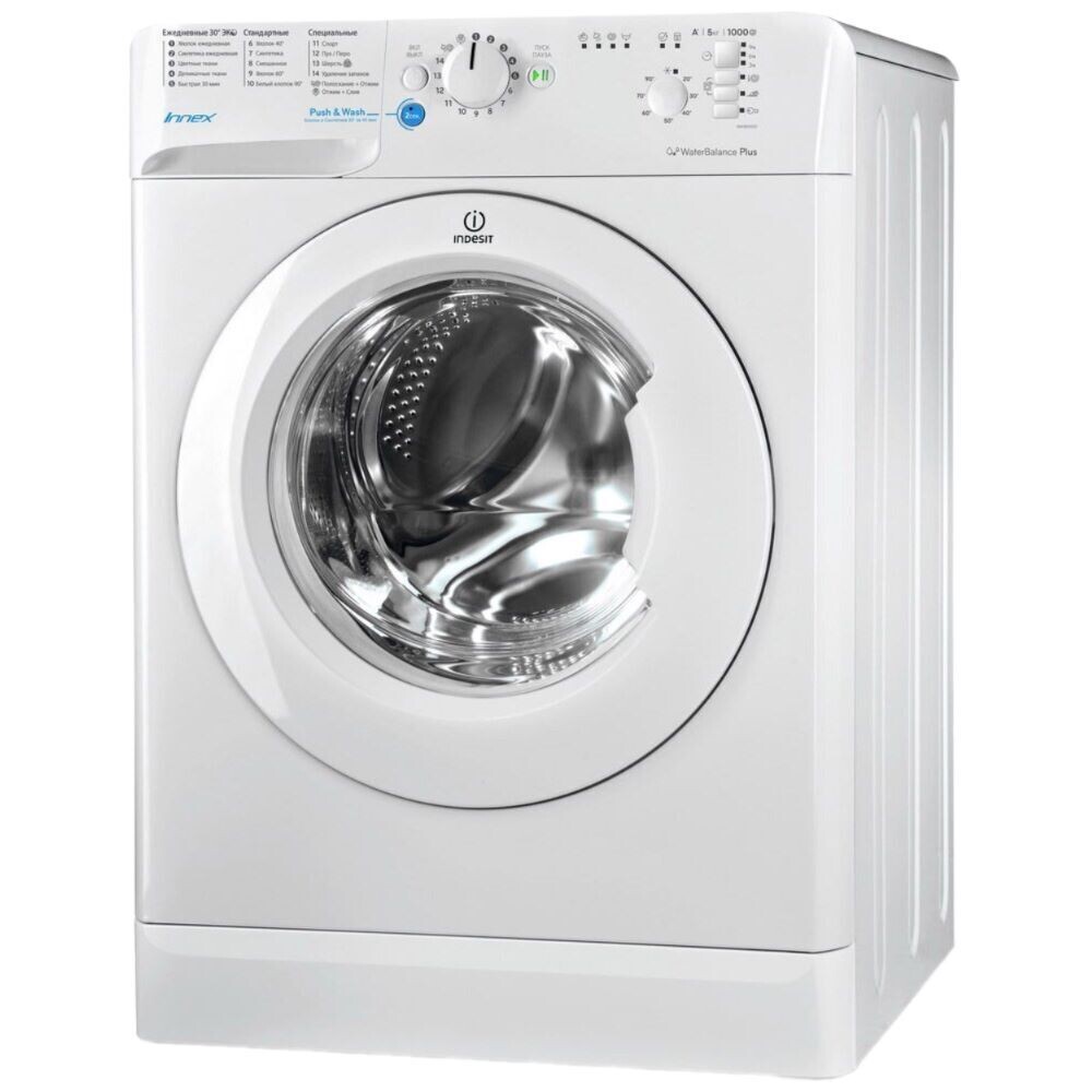 

Стиральная машина Indesit BWSB 51051 белая, Белый