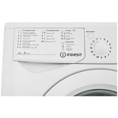 Стиральная машина Indesit IWUC 4105 белая - фото 8