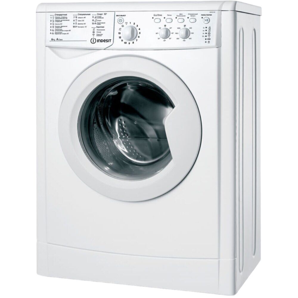 

Стиральная машина Indesit IWSC 6105 (CIS) белая, Белый