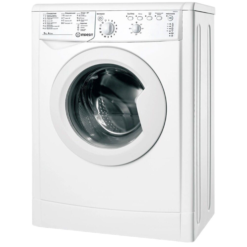 

Стиральная машина Indesit IWSB 5105 белая, Белый