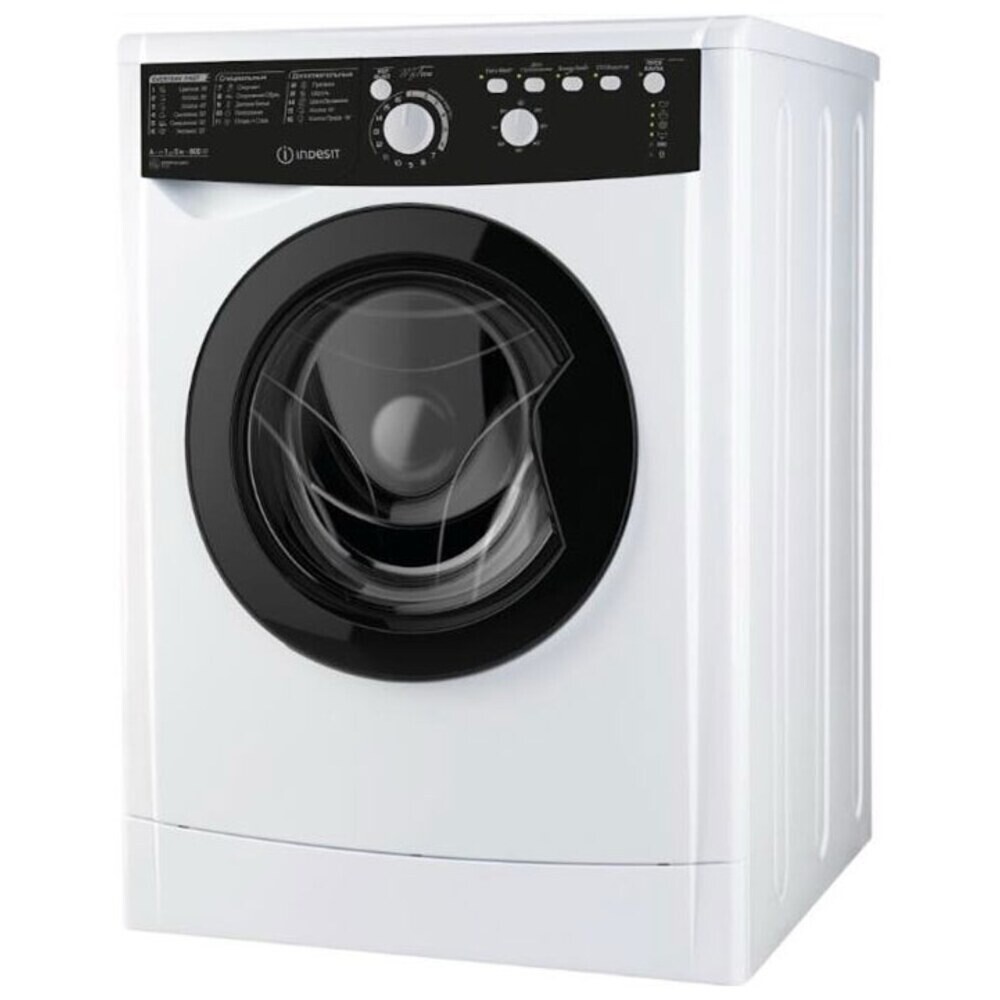 

Стиральная машина Indesit EWSB 5085 BK CIS белая, Белый;черный