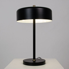 Лампа настольная E27 120 Вт Arte Lamp Skat (A7052LT-2BK) - фото 2