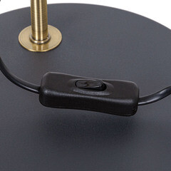 Лампа настольная E27 60 Вт Arte Lamp Zetta (A7055LT-1BK) - фото 5